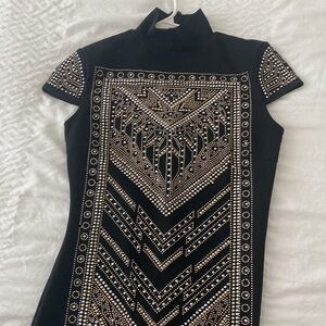 Bedazzled Barely Worn Little Black Dress